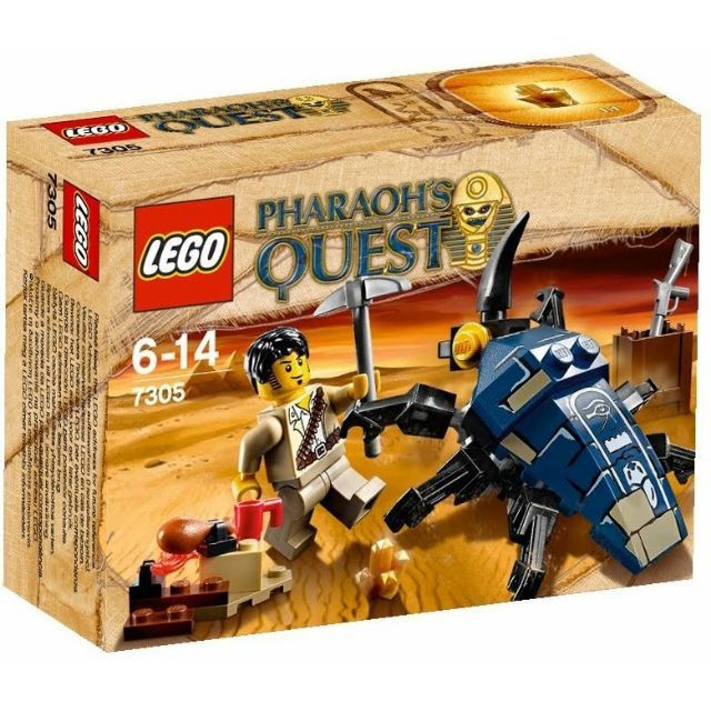 [快樂高手附發票] 公司貨 樂高 LEGO 7305 聖甲蟲攻擊 絕版