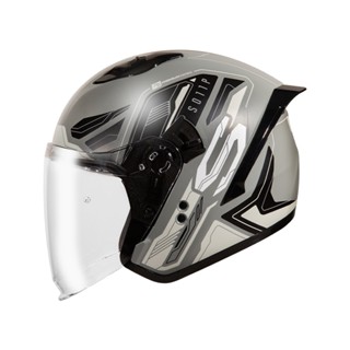 【SOL Helmets】SO-11P開放式安全帽 (超導體 消光灰/黑) ｜ SOL安全帽官方商城