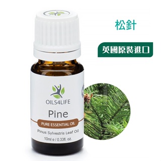 【OILS4LIFE精油】Pine松針天然芳療純精油10ml 緩解異常體味和汗臭