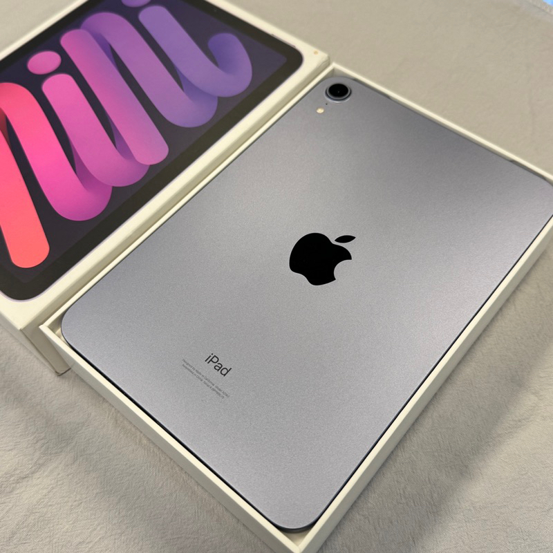 🔹福利二手機  iPad mini6 256 紫色 黑色 白色 Wi-Fi版 🔸10%蝦幣回饋 mini 256g