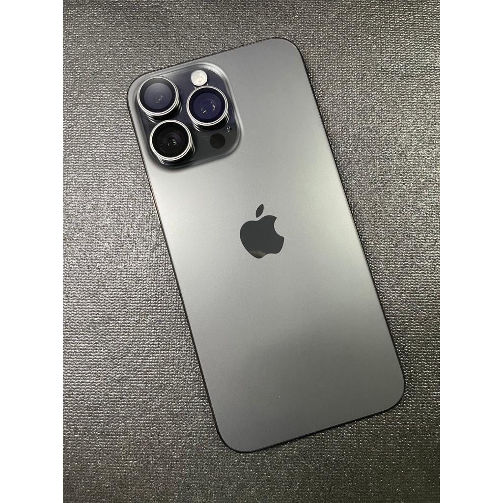【有隻手機】Apple iPhone 15 Pro Max 256G 黑色鈦金屬-2024/01/10開通保固