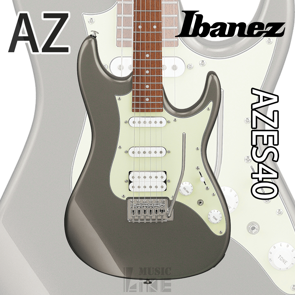 『全能琴款』送配件 Ibanez AZES40 AOC 電吉他 印尼廠 鎢金色 公司貨 AZ AZES 萊可樂器