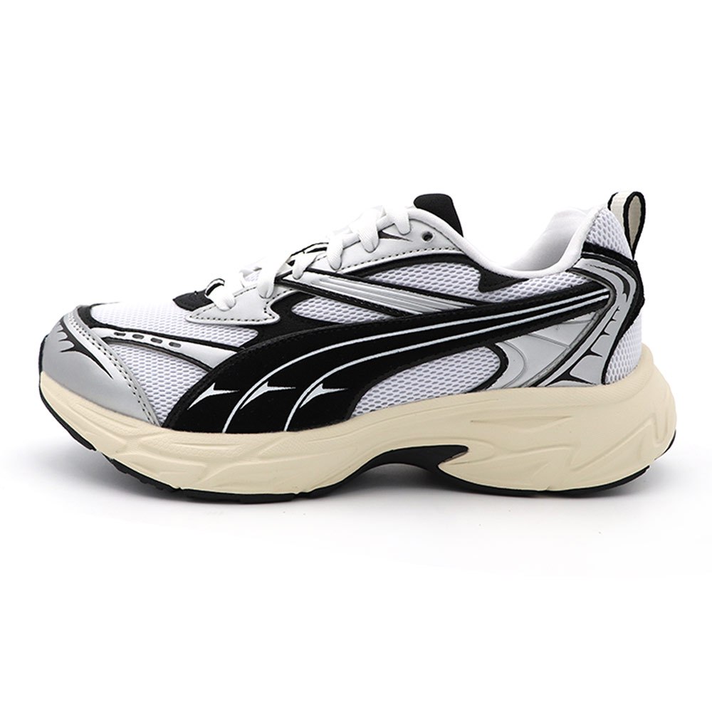 Puma Morphic Retro 黑白 網布 老爹 運動 休閒鞋 男女款 B4750【新竹皇家39592002】