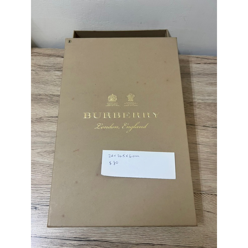 專櫃 正品 Burberry 紙盒