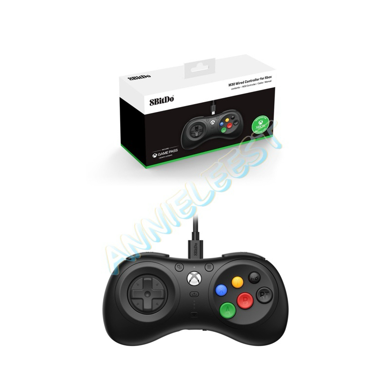 八位堂 8bitdo XBOX Series  ONE PC通用 M30 有線控制器 格鬥 手把 手柄 搖桿 快打旋風6