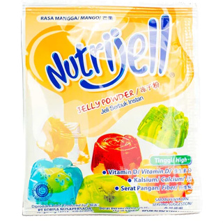 印尼 Nutrijell Jelly Powder 果凍粉 洋菜粉 芒果15g