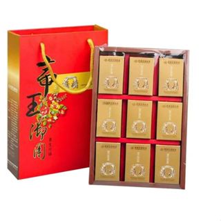 長庚生技冬蟲夏草菌絲體雞精禮盒(40g/瓶，9瓶/盒)