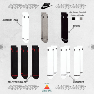 【ZhiStore】Nike Air Jordan【三雙一組】 籃球襪 長襪 襪子 DA5718-011 100 911