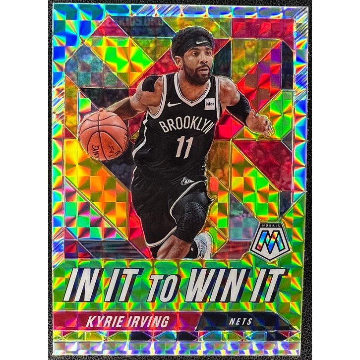NBA 球員卡 Kyrie Irving 2019-20 Mosaic In It to Win It 亮面