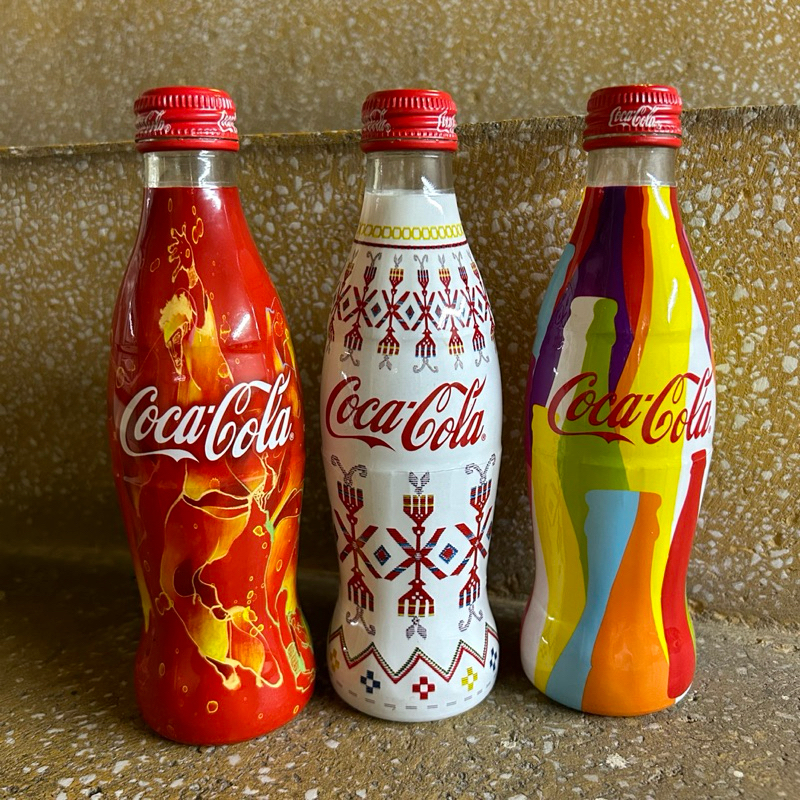 可口可樂 125週年 紀念瓶 張惠妹 250ml 玻璃瓶 coca-cola