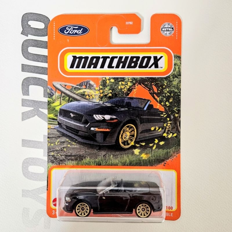 ◤玩具快克◢ MATCHBOX 火柴盒 普卡 美國 福特 敞篷車 野馬 FORD MUSTANG