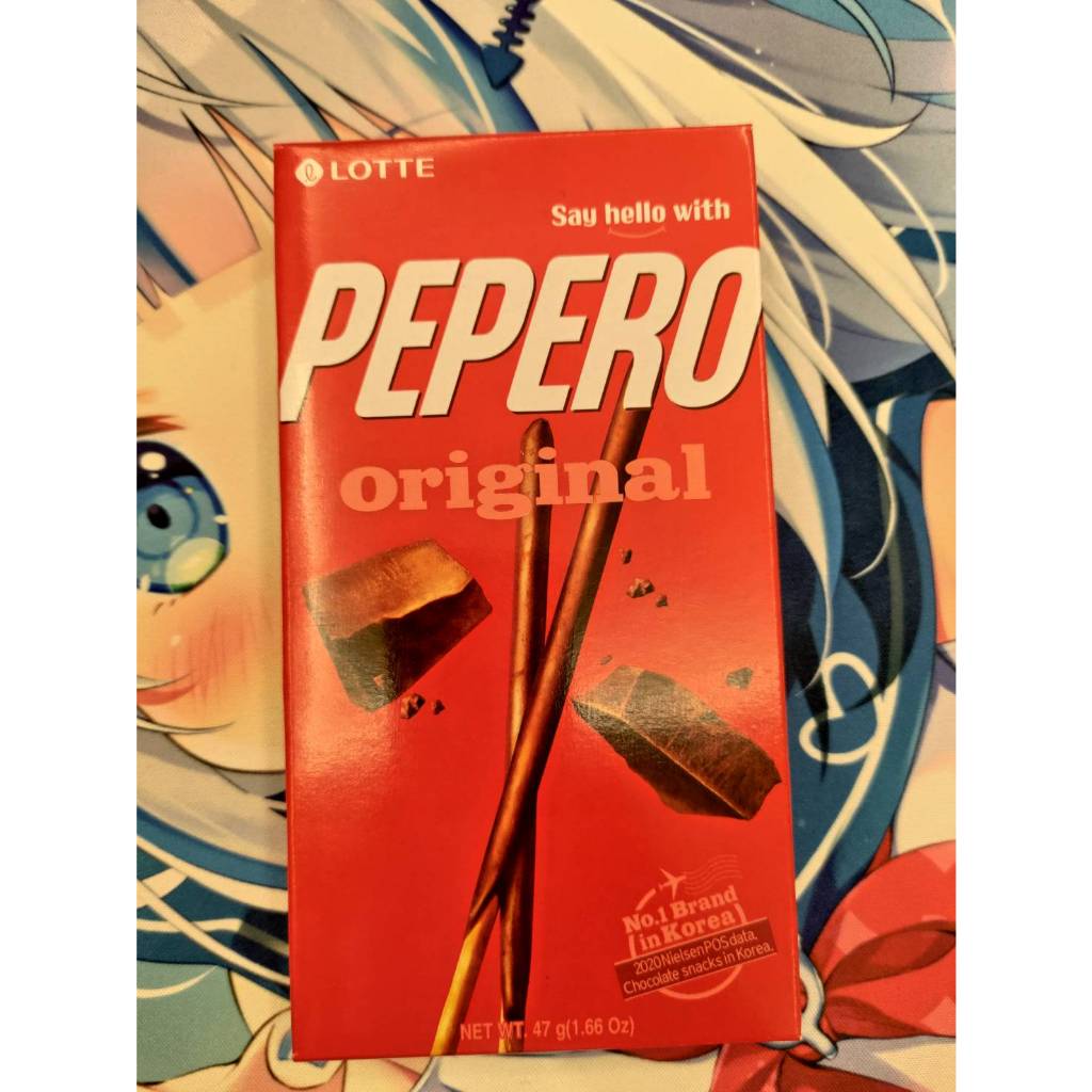 限時促銷🏷️韓國 樂天 PEPERO 巧克力口味餅乾棒 47g