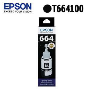 現貨#664 原廠EPSON C13T664100 黑色墨水匣L100 / 200 L1300 L605 /1455