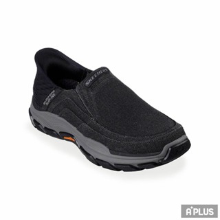 SKECHERS 男 休閒鞋 瞬穿系列RESPECTED -204809BLK