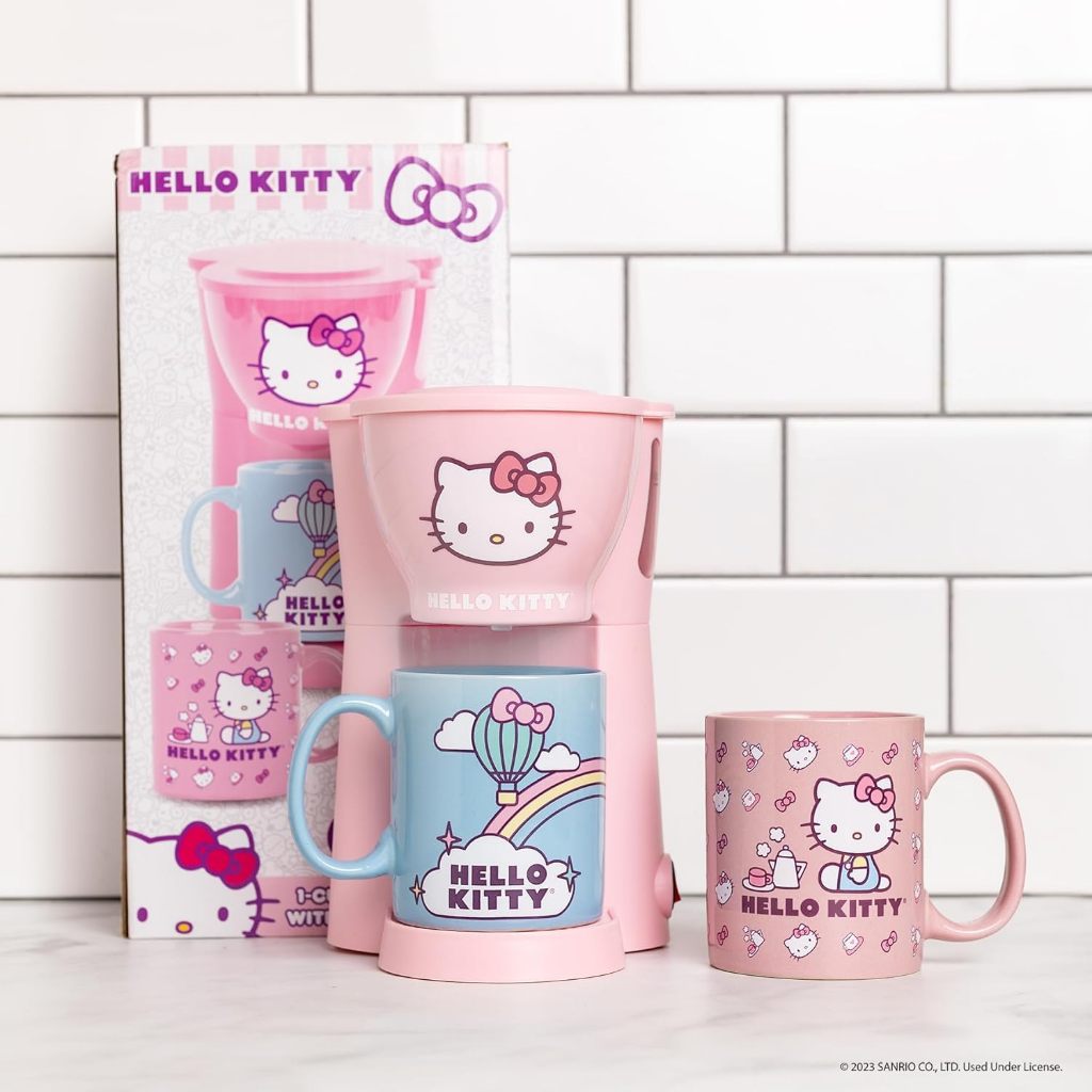預購👍正版空運👍美國專櫃  Hello Kitty  咖啡機 咖啡杯 馬克杯Uncanny 凱蒂貓