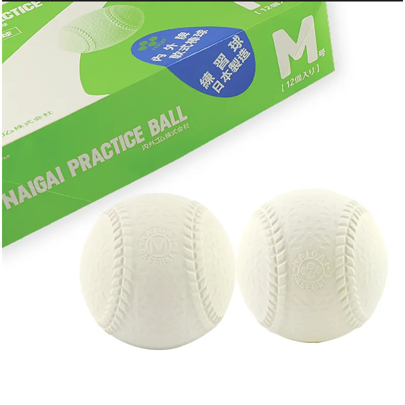 NAIGAI內外牌-M號標準球 軟式棒球(國中以上適用)(12粒)