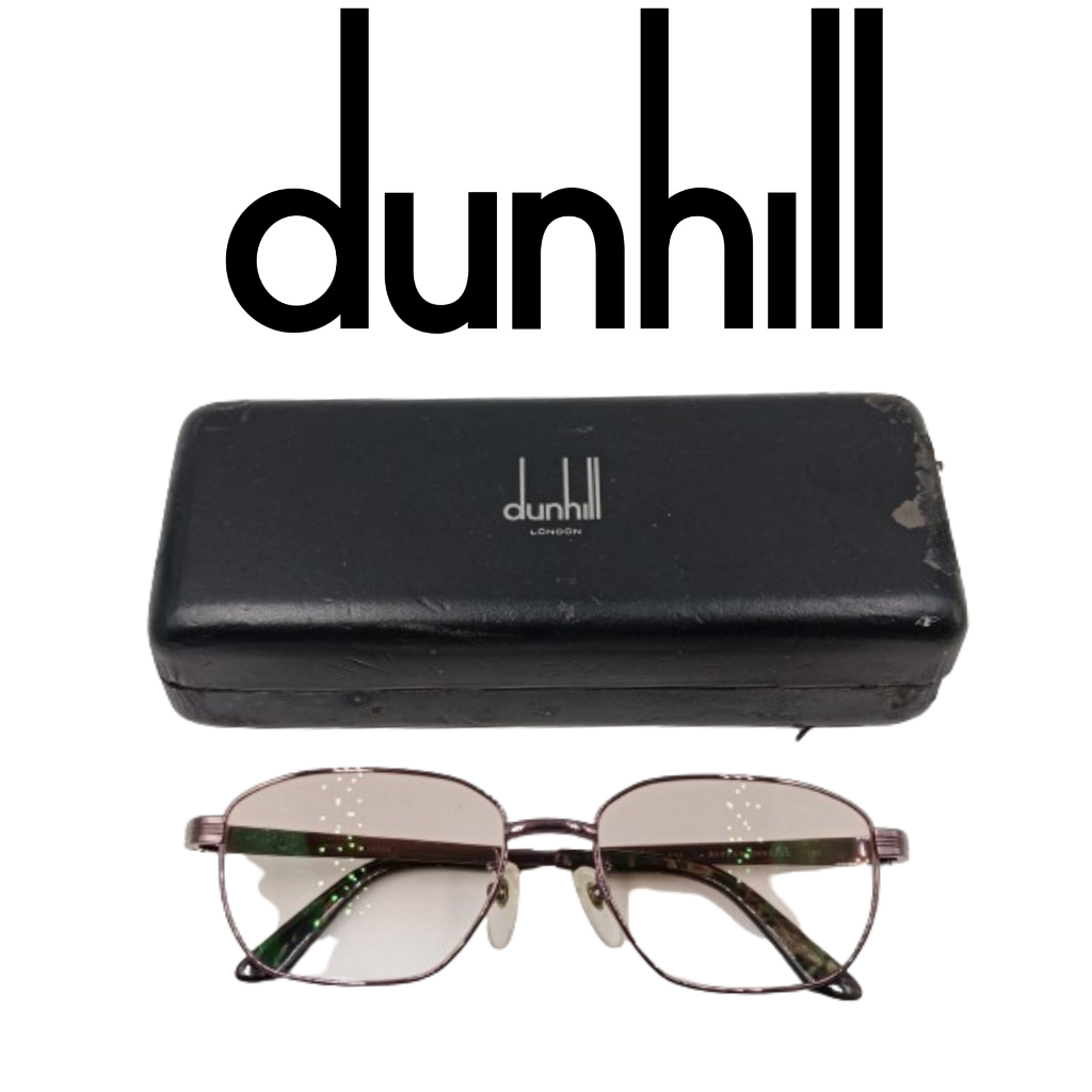 【皮老闆】二手真品 Dunhill 鈦金屬 眼鏡 鏡框 (113)