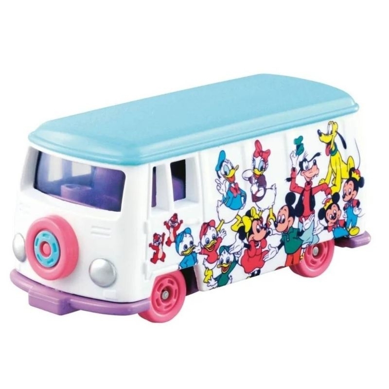 日本 Disney 100週年限定 TOMICA 多美小汽車 米奇  米妮 彩繪巴士 兒童禮物