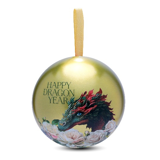 【BASILUR】72374 Happy Dragon Year 錫蘭紅茶(金球) _20G｜品牌旗艦店
