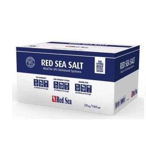 RED SEA紅海海水素箱裝RED SEA SAIT 增色鹽20kg /CORAL PRO SALT 成長鹽免運優惠中