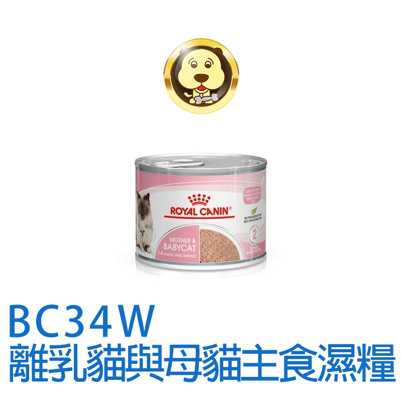 《 ROYAL CANIN 法國皇家》 FHNW 皇家離乳貓與母貓專用濕糧BC34W 195克【培菓寵物】