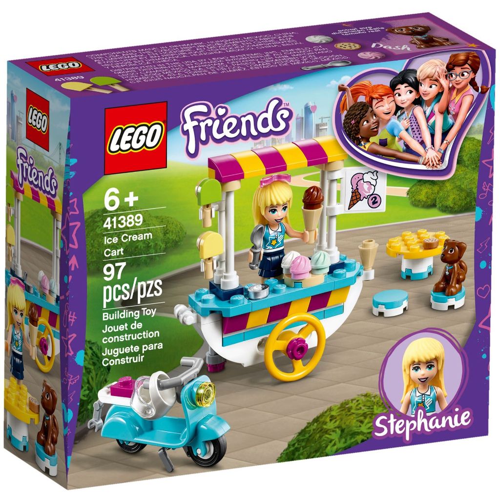 LEGO樂高 Friends好朋友系列 41389 Ice Cream Cart 斯蒂芬妮的冰淇淋攤車
