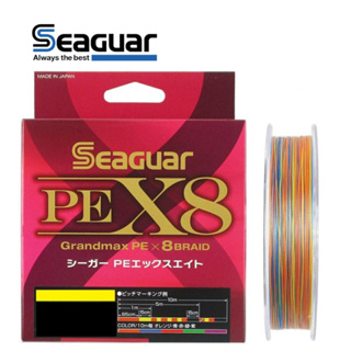 *小毛釣具*日本 seaguar pe x8 五色線 300米 8股編織 釣魚線 船釣 岸拋 釣蝦 可用