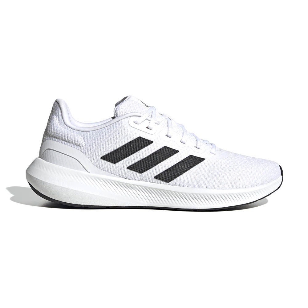 Adidas Runfalcon 3.0 男 白 經典 舒適 緩震 透氣 運動 休閒 慢跑鞋 HQ3789