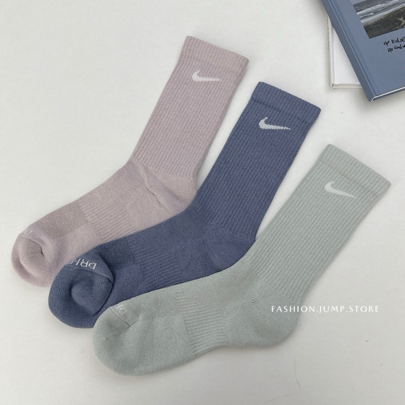 【FJstore】Nike Everyday Plus Cushioned 馬卡龍色 訓練中筒襪(SX6888-933)