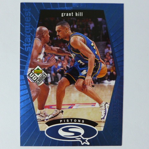 ~Grant Hill/格蘭特·希爾~名人堂/好好先生 1998年UD CHOICE.NBA特殊卡