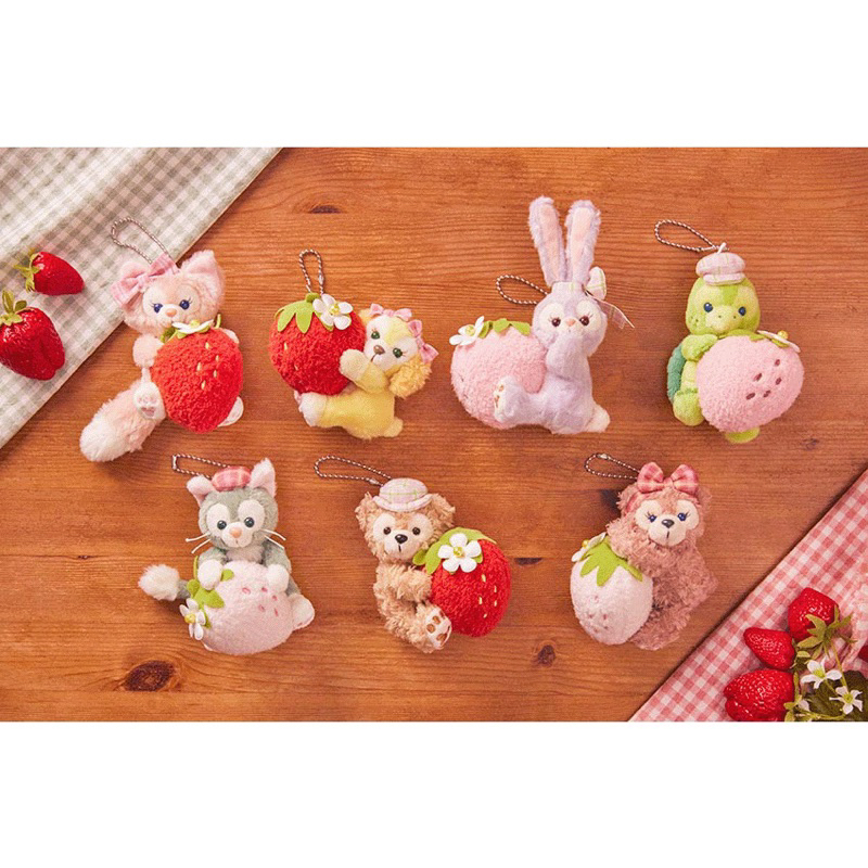 絕版現貨🔥東京海洋迪士尼 草莓達飛 雪莉玫 史黛拉 玲娜貝爾 畫家貓 餅乾狗 草莓包 手提袋