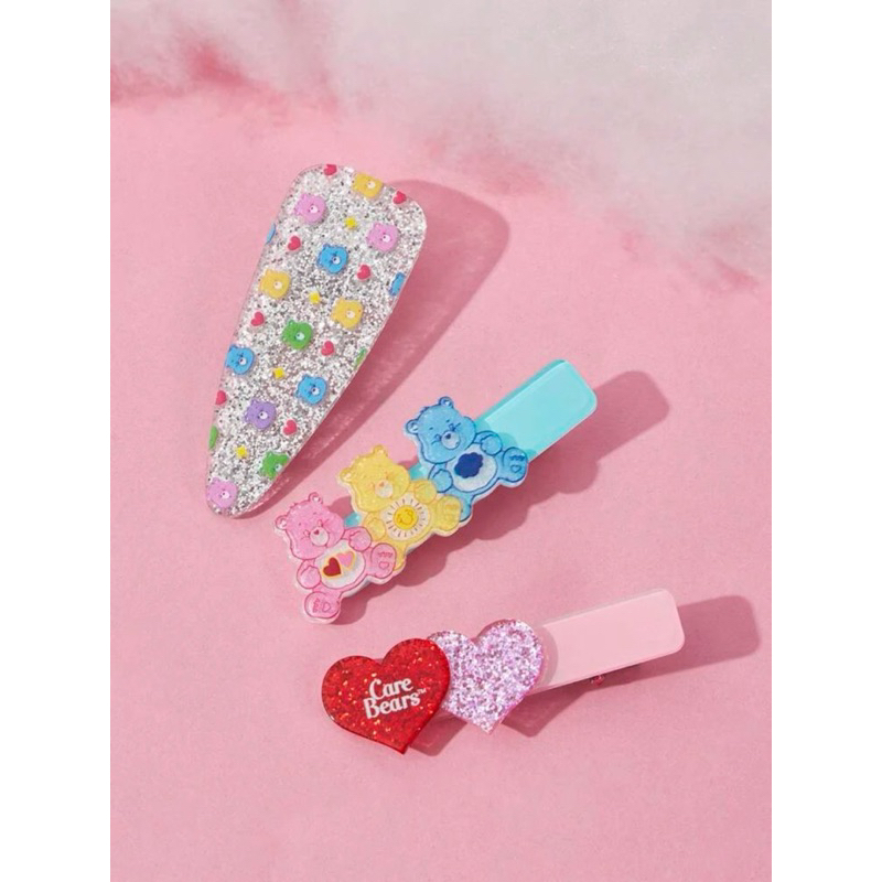 Care Bears 3入 髮夾