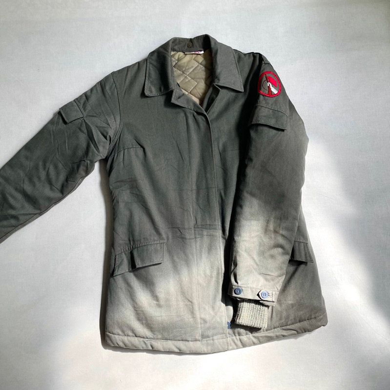 德軍公發 East Germany KdA Winter Jacket 東德工人階級戰鬥隊冬季鋪棉外套古著vintage