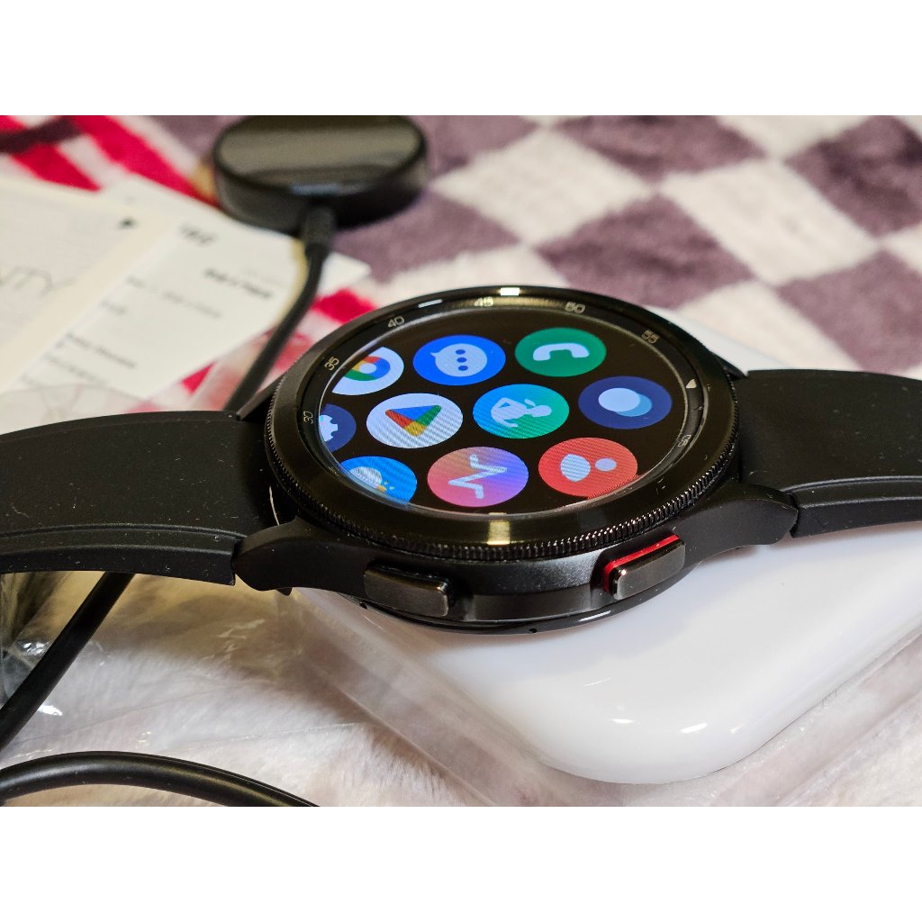 愛蓁♥ 三星 Galaxy Watch 4 Classic 46mm 智慧手錶(藍牙) 實體錶圈 運動 血氧 血壓 心電