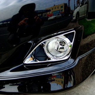 圓夢工廠 Toyota Altis 阿提斯 10代 2008~2010 改裝 鍍鉻銀 車燈框飾貼 前保桿 霧燈框 霧燈罩