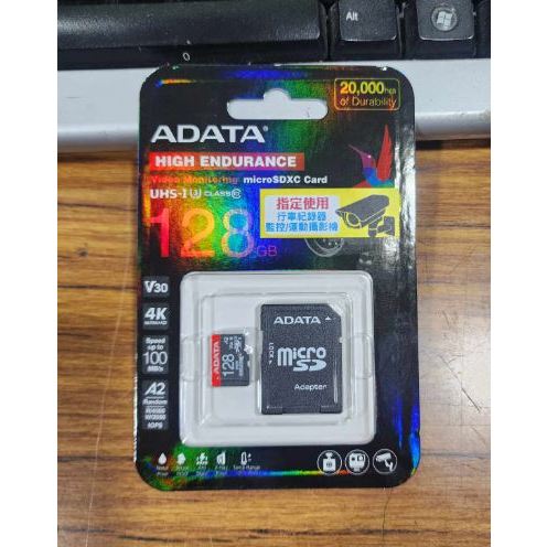 點子電腦-北投◎ADATA 威剛 128GB microSDXC UHS-I A1 V30 錄影專用 記憶卡 630元