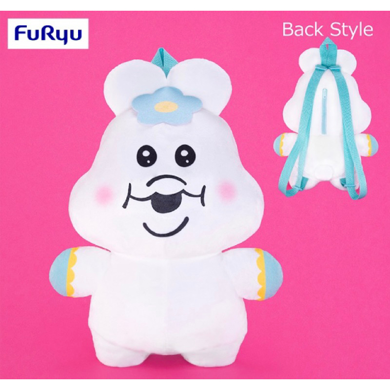 日本景品 可哀想に 內褲兔朋友 んぽちゃむ 絨毛造型背包npochamu 優格妖精