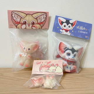 🔥限定🔥Yoyo Yeung 台南 玩具展 Kenneth 暖愛 犬張子 設計師玩具 mini Raby Yoki 博覽