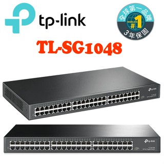【TP-Link】TL-SG1048 48埠 Gigabit 交換器 SG1048 金屬殼 臺灣公司貨 RJ45