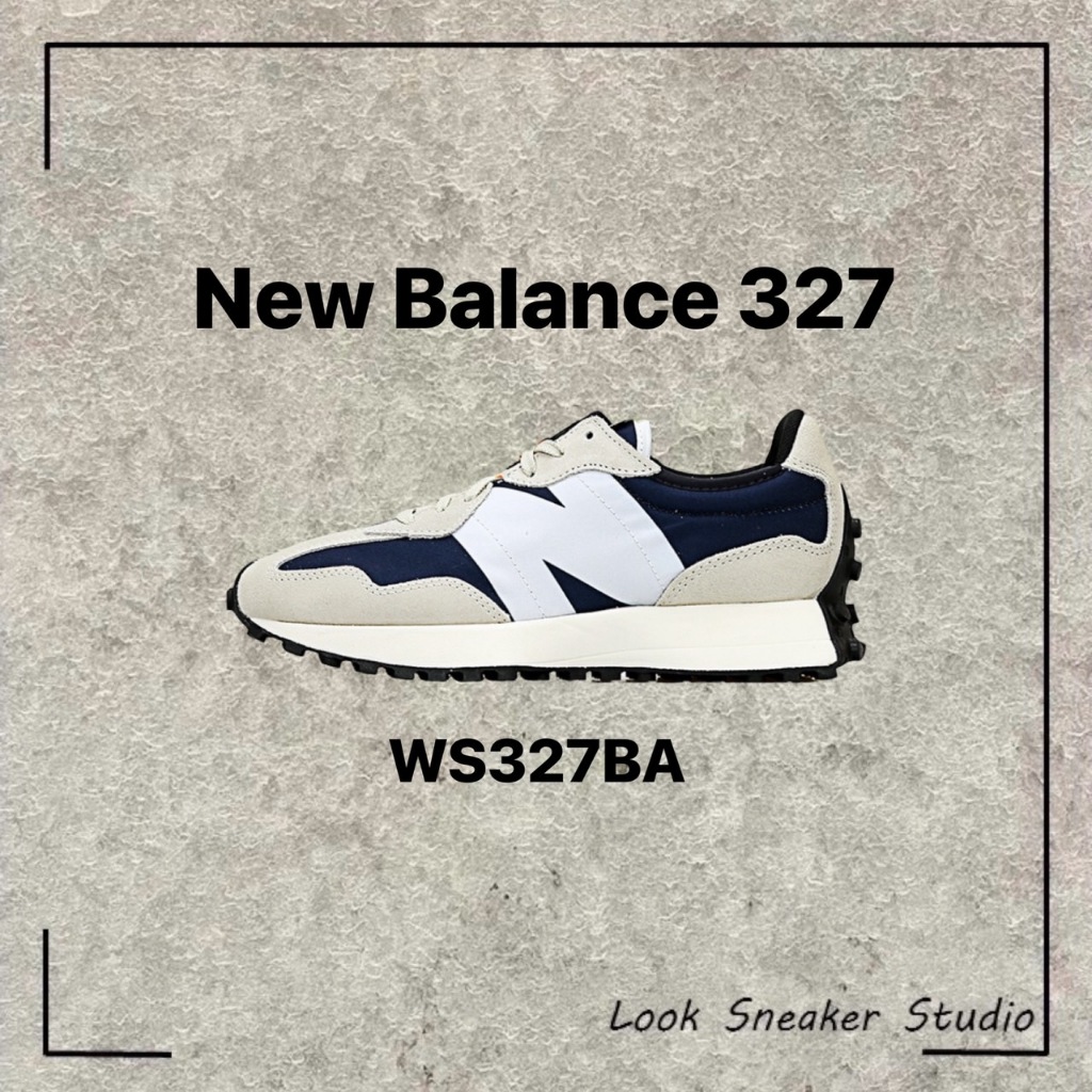 零碼出清✨ 路克 Look👀 New Balance 327 灰色 藍色 滿版 灰藍 橘色 限量 女鞋 WS327BA