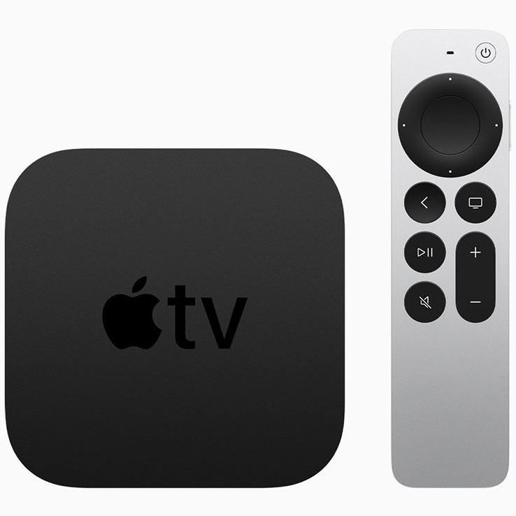 2021款 Apple 蘋果 電視盒子 AppleTV4K TV6 二代 高清 機頂盒 智能 藍光播放器