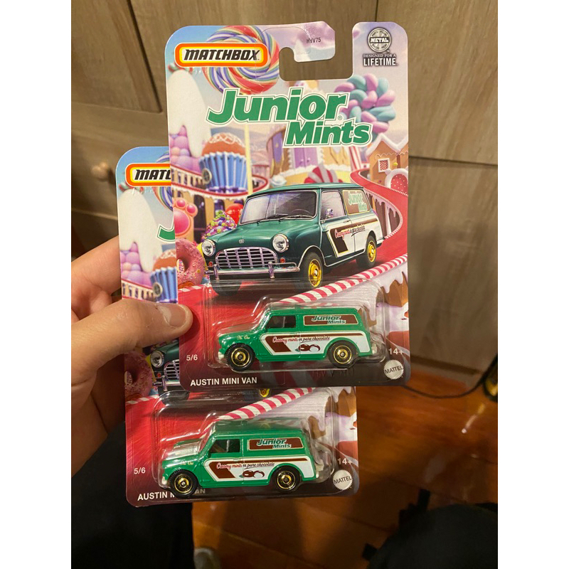 火柴盒 MATCHBOX 美國糖果主題 AUSTIN MINI VAN 迷你 旅行車