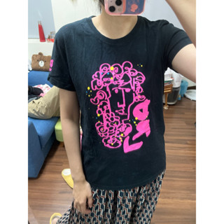 ［公主皮箱-二手］doctor J黑色圓領短袖T恤上衣