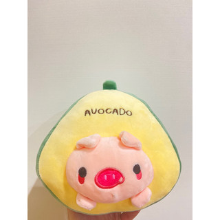 圓圓酪梨豬豬抱枕🥑🐷