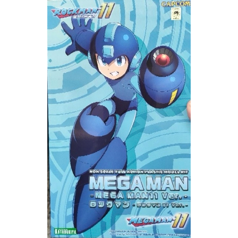 壽屋 組裝模形 洛克人 Rockman 11 Ver. 金證