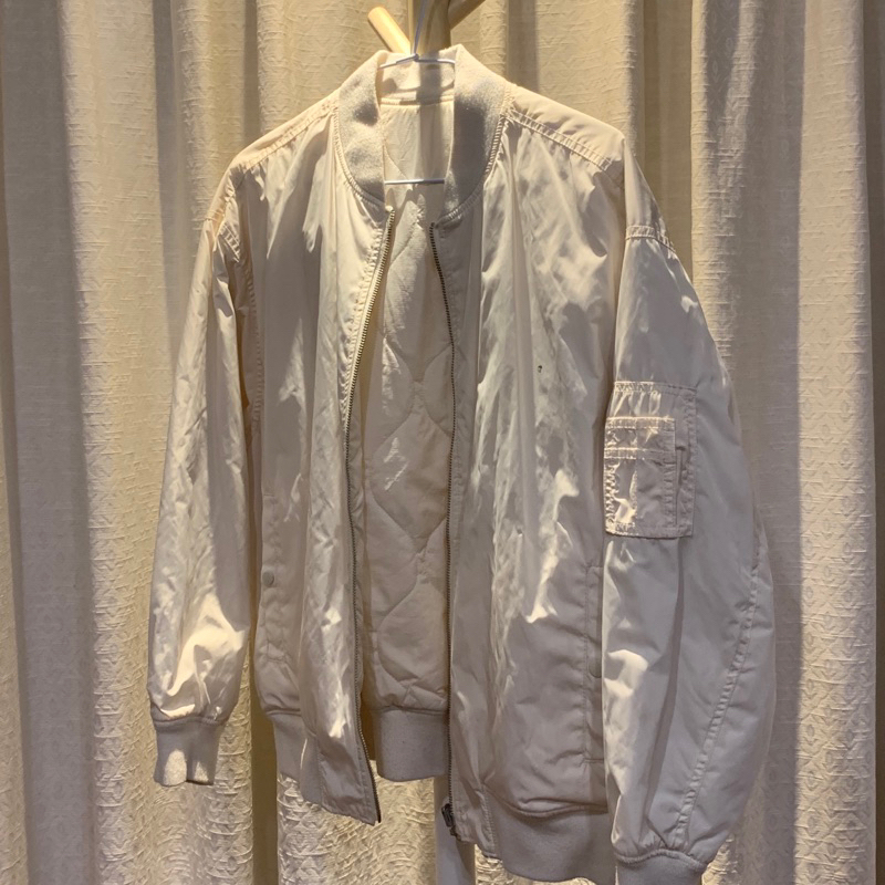 【EY Select 二手衣著】UNIQLO 正反兩穿飛行員外套（厚）