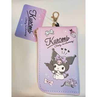 日本正品 生日禮物日本本土限定販售款Kuromi 角落生物 人魚漢頓 卡片包及鎖鑰包伸縮扣
