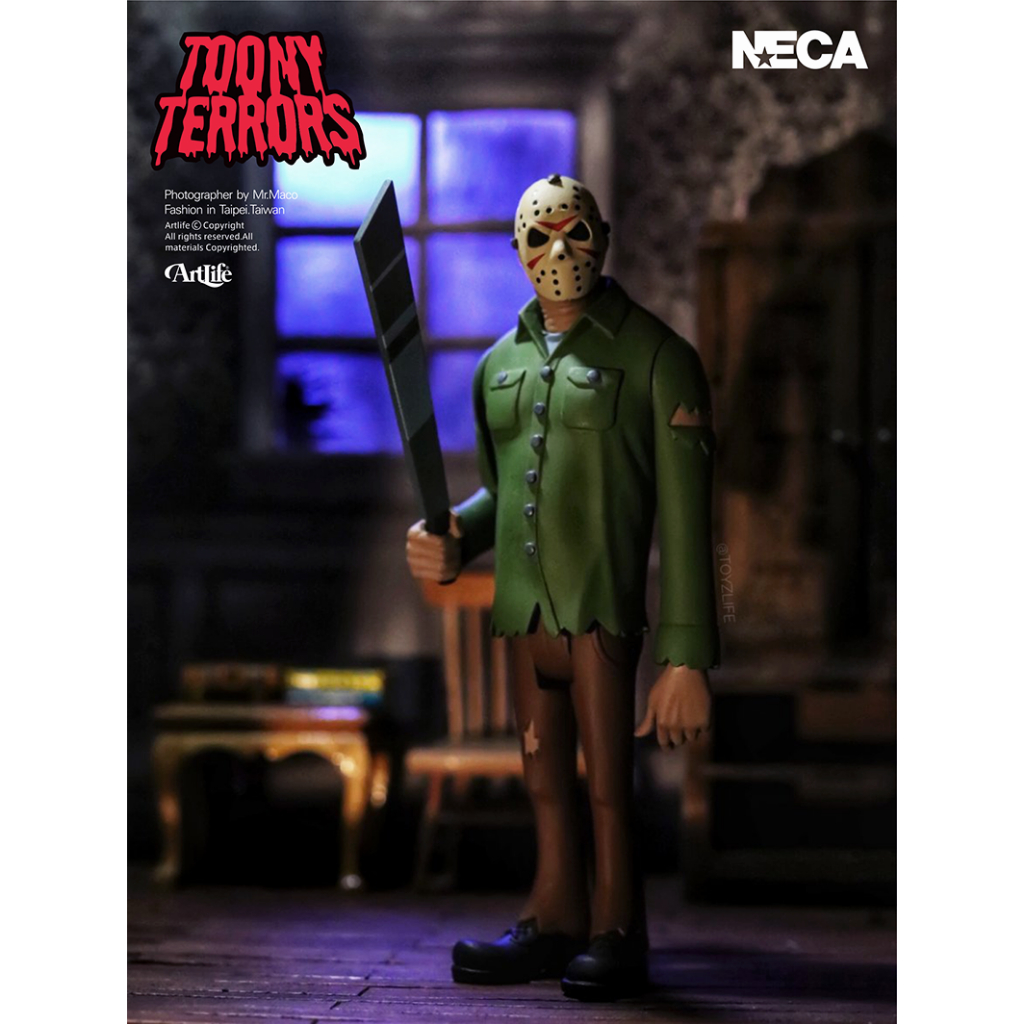 Artlife ㊁ NECA 2019 Toony Terrors Stylized JASON 十三號星期五 傑森