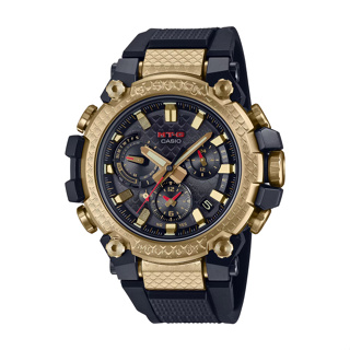 【CASIO G-SHOCK】MT-G龍年限定系列雙顯運動腕錶-黑金款/MTG-B3000CXD-9A/台灣總代理公司貨
