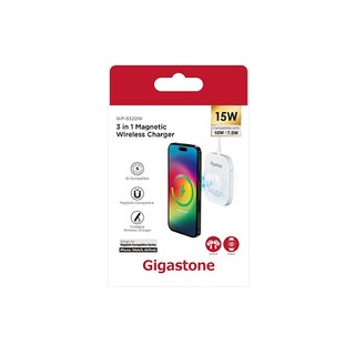 Gigastone 多功能 15W 磁吸式充電盤 1入【Donki日本唐吉訶德】